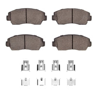 R1 Concepts R1 86-93 Mazda B2200 Front Optimum OE Brake Pads & Hardware Kit