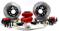 Baer Brakes 69-70 Chevrolet Biscayne STD Studs 11in SS4+ Front SDZ Brake Kit - Hugger Orange