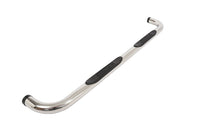 Dee Zee 14-18 Chevrolet Silverado Tubes - 3In Round Stainless Polished CrewCab