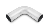 Vibrant 1in O.D. Universal Aluminum Tubing (90 Degree Bend) - Polished