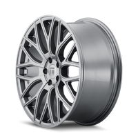 Touren 3276 TR76 17x8 / 5x112 BP / 35mm Offset / 66.56mm Hub Gloss Graphite Wheel