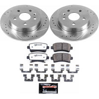 PowerStop Power Stop 12-16 Buick LaCrosse Rear Z26 Street Warrior Brake Kit