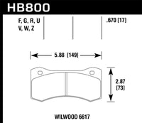 Hawk Performance Hawk DTC-70 Performance Brake Pads