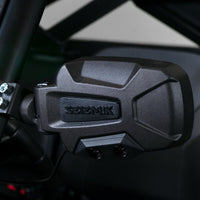 Seizmik 24+ Pol/Cam/Hon/Kaw Pursuit Night Vision LED Sideview Mirror-Adj. 1.75-2 in. ROP Clamp Pair