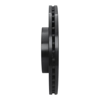 R1 Concepts R1 13-25 Nissan Altima Front Left Drilled & Slotted Black Brake Rotor