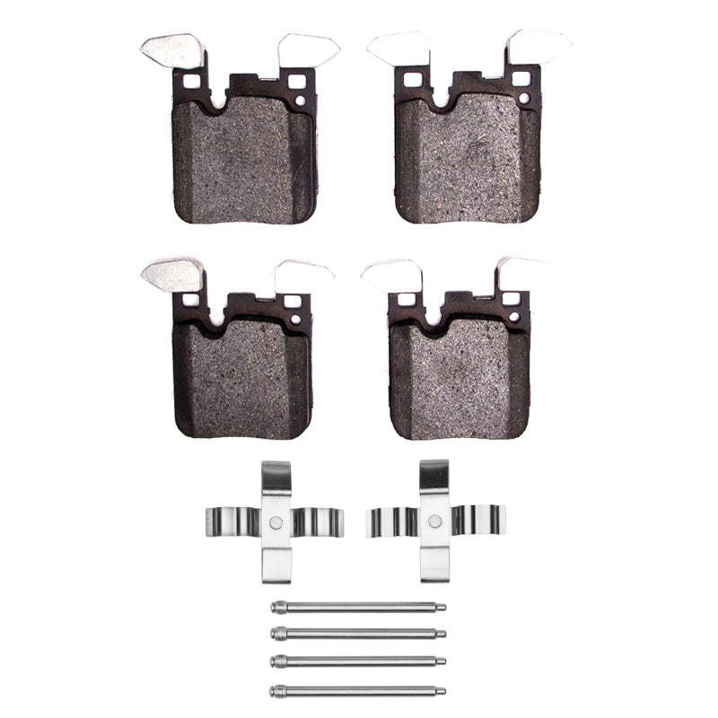 R1 Concepts R1 12-21 BMW 320I (Mexico) Rear Semi Met Pads & Hardware Kit