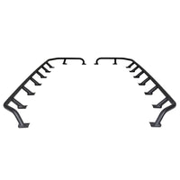 Go Rhino SRM300 Tri-Rail Kit (For 80x40in. Rack) - Tex. Blk (Rails ONLY - Req. Platform)