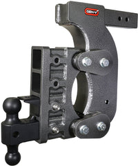GEN-Y Hitch Gen-Y The Boss Torsion-Flex 2.5in Receiver 15in Drop Hitch w/Dual-Ball/Pintle Lock/Stab Kit