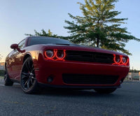 ORACLE Lighting Oracle 15-21 Dodge Challenger LED Waterproof Halo Kit - Red