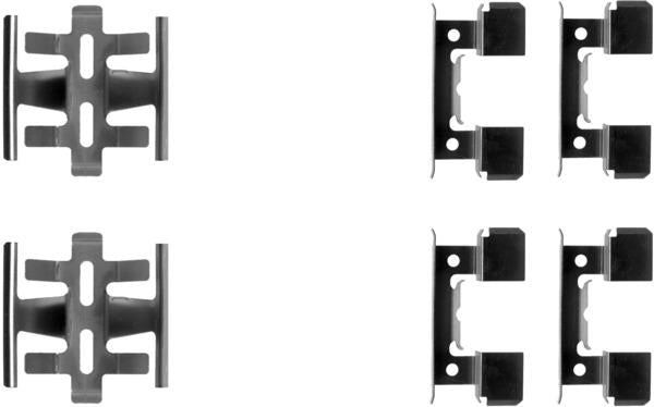 TEXTAR 82044800 Brake Pad Fitting Kit