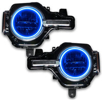 ORACLE Lighting Oracle 2021 Ford Bronco Base Headlight LED Halo Kit - ColorSHIFT - w/ 2.0 Controller