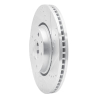 R1 Concepts R1 16-25 Mazda 6 Front Right Drilled & Slotted Silver Brake Rotor