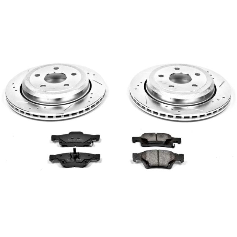 PowerStop Power Stop 11-19 Dodge Durango Rear Z23 Evolution Sport Brake Kit