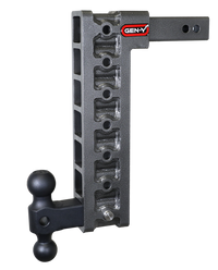 GEN-Y Hitch Gen-Y Mega Duty 2in Shank 15in Drop 10K Hitch w/Dual-Ball (Use w/Stabilizer Kit GH-0100)