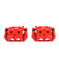 PowerStop Power Stop 09-14 Acura TL Front Red Calipers w/Brackets - Pair