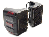 Raxiom 20-23 Jeep Gladiator JT Axial Series LED Tail Lights- Black Housing (Smoked Lens)