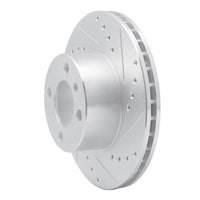R1 Concepts R1 76-77 BMW 320I (USA/Canada) Front Right Drilled & Slotted Silver Brake Rotor