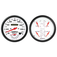 Autometer Phantom 2pc Gauge Kit Quad & Tach/Speedo 5in.