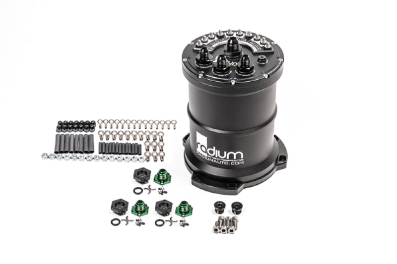 Radium Engineering Radium Multi-Pump Fuel Surge Tank Fits Bosch BR540 / Deatschwerks DW400 (Pumps Not Included)