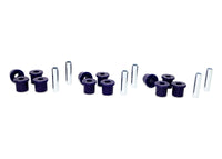 SuperPro 2015+ Ford F-150 Rear Leaf Spring & Shackle Bushing Kit