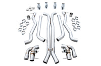 AWE Tuning 18-19 BMW M5 (F90) 4.4T AWD SwitchPath Cat-Back Exhaust - Chrome Silver Tips