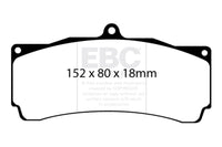 EBC Racing AP Racing CP5060-2 CP3894D54 SR-21 Sintered Race Front Brake Pads
