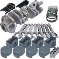 Eagle Chevy LS3 4.000in Crank 58 Tth Reluctor 6.125in H-Beam -14cc 4.065in Pistons Rotating Assembly