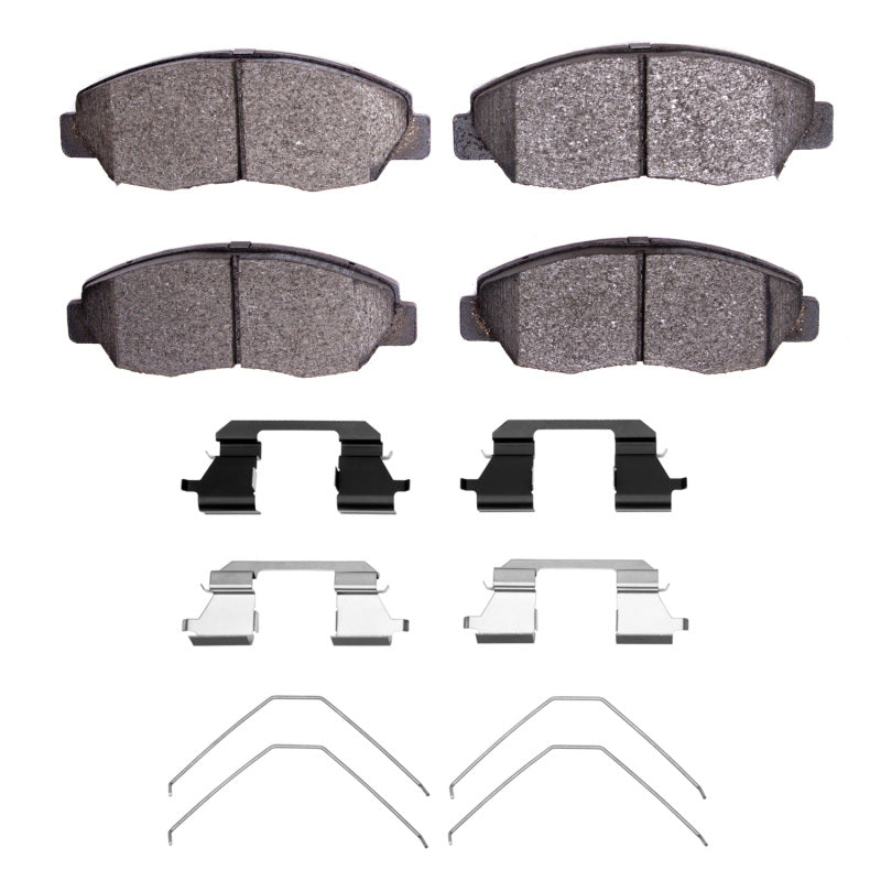 R1 Concepts R1 96-15 Honda Civic Front Performance Sport Pads & Hardware Kit