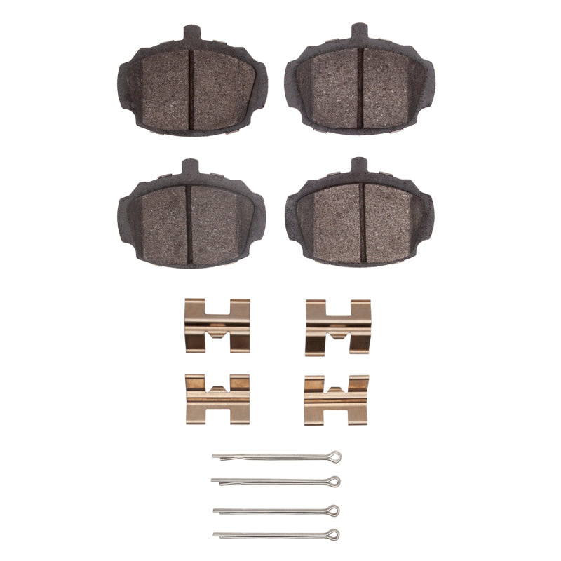 DFC 62-80 MG MGB Front 5000 Advanced Semi Metallic Brake Pads and Hardware Kit