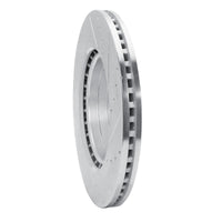 R1 Concepts R1 2019-2025 Ram 1500 Front Left Drilled & Slotted Silver Brake Rotor