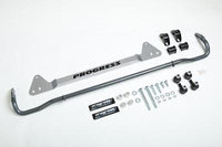 Progress Technology Progress Tech 92-95 Honda Civic / 92-95 Honda Del Sol Tubular Rear Sway Bar (25mm - Adjustable)