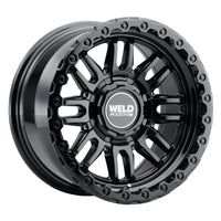 Weld Off-Road Swift 17x9in - 5x114.3 / 5x127 BP - ET-12 - 78.1mm CB - Gloss Black Wheel & Ring