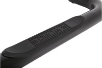 Dee Zee 14-19 Chevrolet Silverado Tubes - 3In Round Black Steel ExtCab
