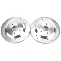 PowerStop Power Stop 04-07 Ford Freestar Rear Evolution Drilled & Slotted Rotors - Pair