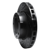 R1 Concepts R1 86-91 Porsche 928 Right Front Drilled & Slotted Black Brake Rotor