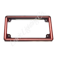 Letric Lighting 14+ HD Sportster Perfect Plate Light License Plate Frame Black