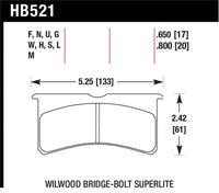 Hawk Performance Hawk HP+ Street Brake Pads