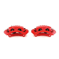 PowerStop Power Stop 06-08 Dodge Ram 1500 Rear Red Calipers w/Brackets - Pair