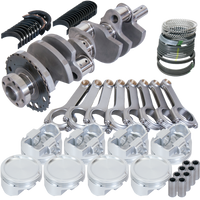 Eagle Chevy LS3 4.000in Crank 24 Tth Reluctor 6.125in H-Beam -29cc 4.075in Pistons Rotating Assembly