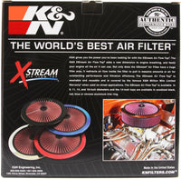 K&N Engineering K&N X-Stream Top Filter X-Stream 14in OD - Red