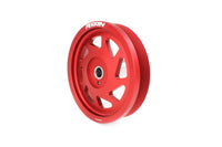 Perrin Performance PERRIN 22-26 Subaru WRX/BRZ & Toyota GR86 / 20-25 FXT/OBXT Lightweight Crank Pulley - Red