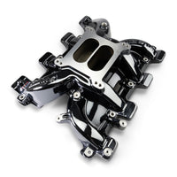 Edelbrock Chevy LS1 Performer RPM Intake Manifold Only - Black Plasma Finish