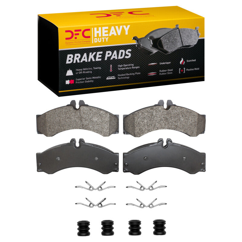 DFC 02-06 Dodge Sprinter 2500 Front/Rear Heavy Duty Pads and Hardware Kit