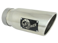aFe Apollo GT Series 19-20 GM 1500 2.7L (t) 409 SS CB Exhaust System w/Polished Tip