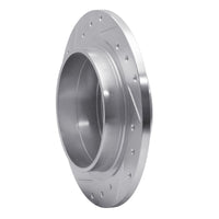 R1 Concepts R1 97-98 Volvo V90 Rear Right Drilled & Slotted Silver Brake Rotor
