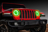 ORACLE Lighting Oracle Jeep Wrangler JL/JT LED Surface Mount Headlight Halo Kit - w/ Simple Controller
