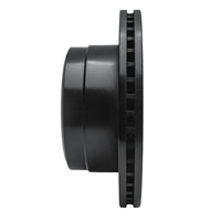 R1 Concepts R1 05-12 Ford F-350 Super Duty 2WD Rear Right Drilled & Slotted Black Brake Rotor