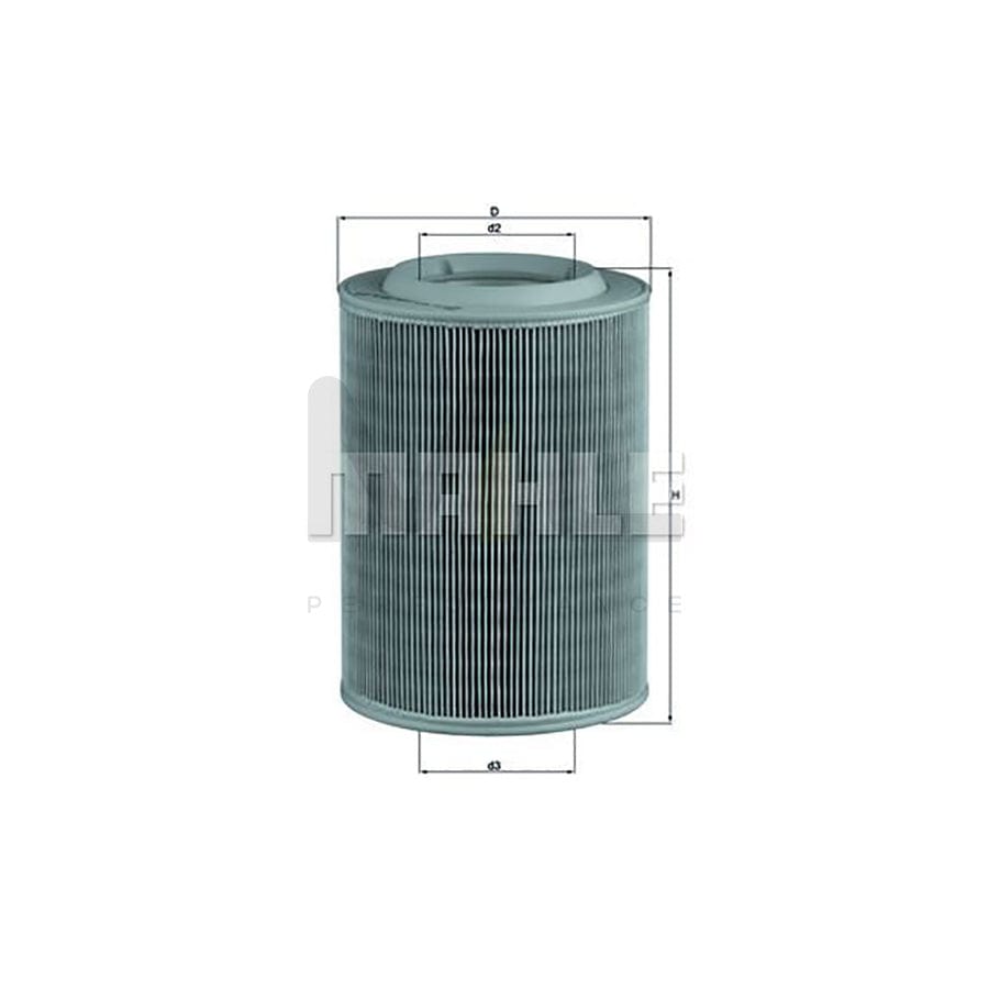 MAHLE ORIGINAL LX 314 Air Filter Filter Insert | Performance Parts DirectCar Parts