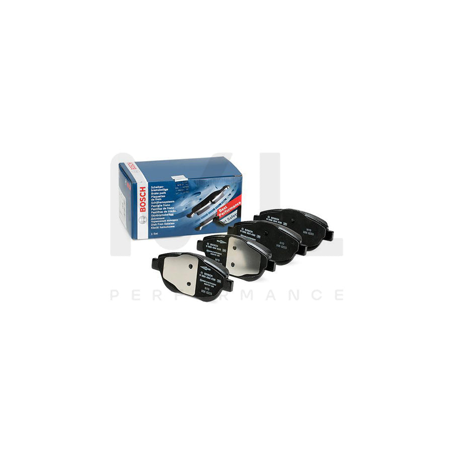 Bosch 0986494438 Brake Pad Set With Anti-Squeak Plate BP1360 | Performance Parts Direct Car Parts