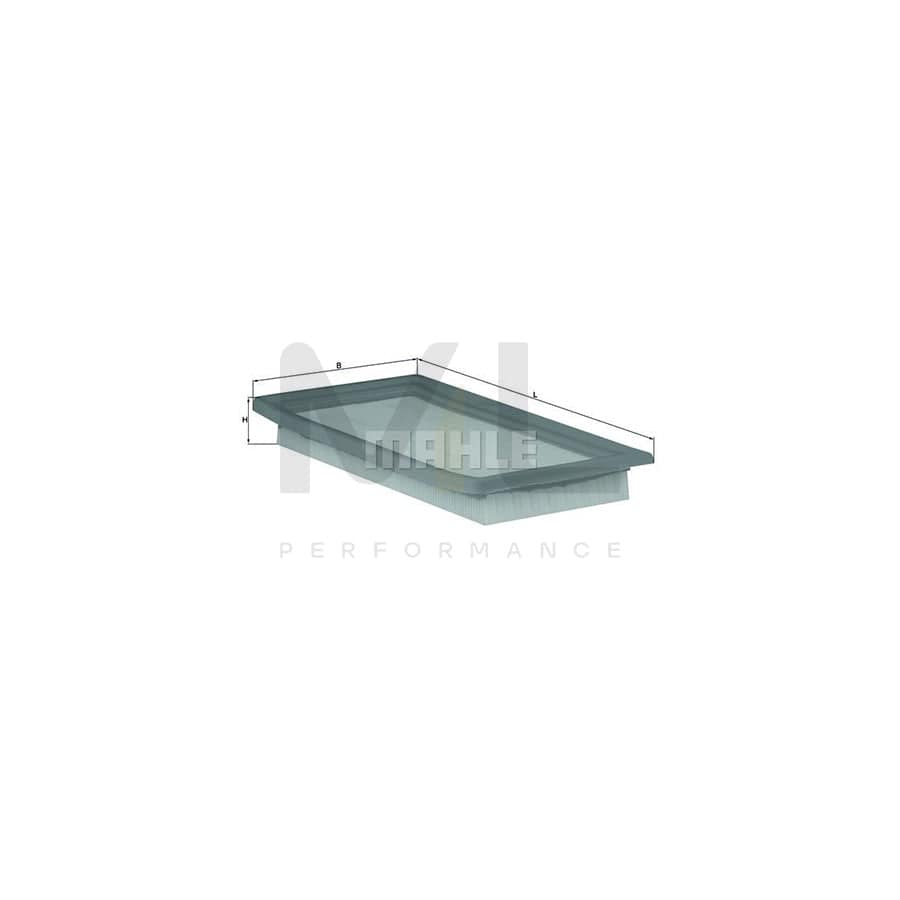 MAHLE ORIGINAL LX 480 Air Filter Filter Insert | Performance Parts DirectCar Parts